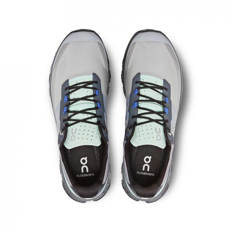 Grey On Cloudvista Men's Trail Running Shoes | USA_ON8906