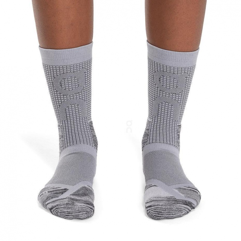 Grey On Explorer Merino Men's Socks | USA_ON9135
