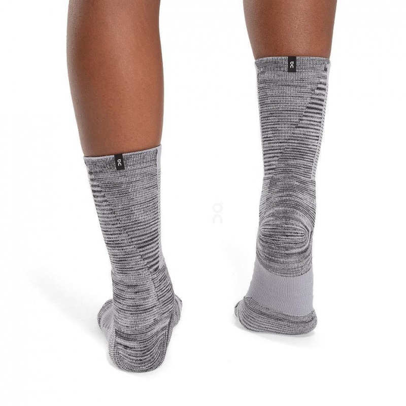 Grey On Explorer Merino Men's Socks | USA_ON9135