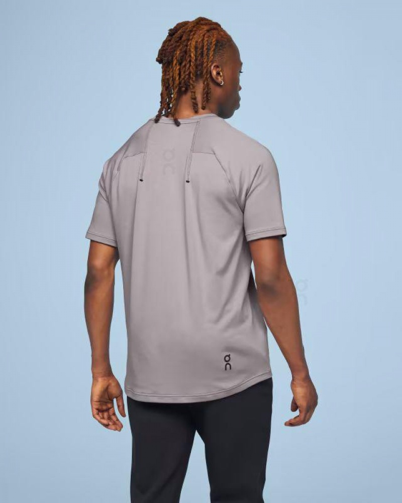Grey On Focus-T Men's T-shirts | USA_ON9078