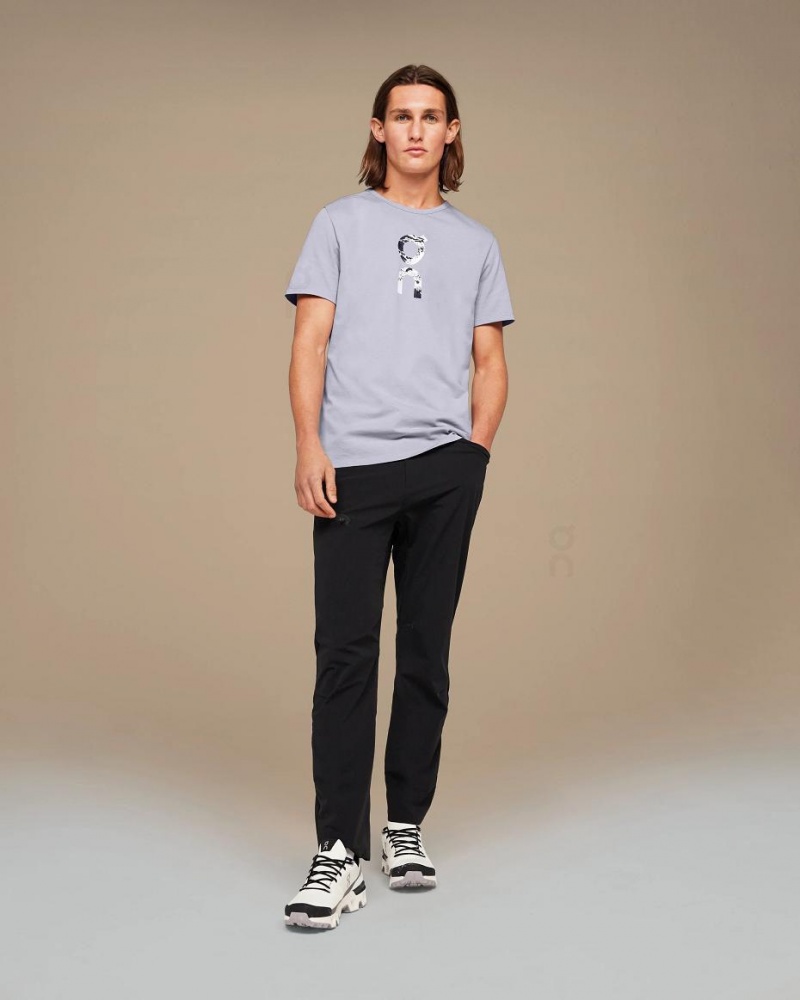 Grey On Graphic-T Men's T-shirts | USA_ON8468