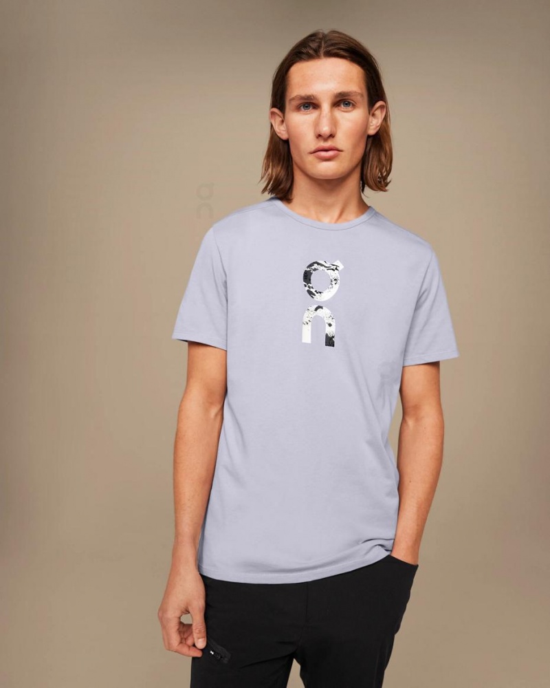 Grey On Graphic-T Men\'s T-shirts | USA_ON8468