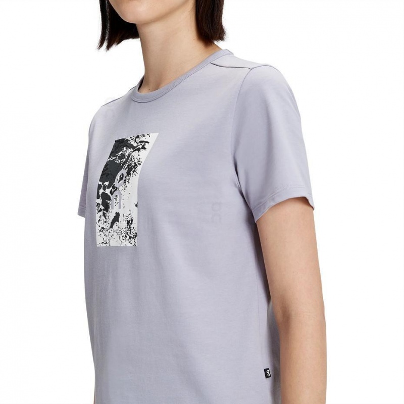 Grey On Graphic-T Women\'s T-shirts | USA_ON8031