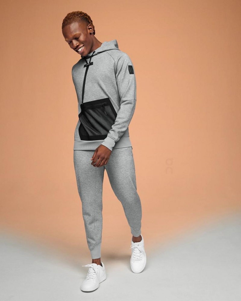 Grey On Men's Hoodie | USA_ON8924