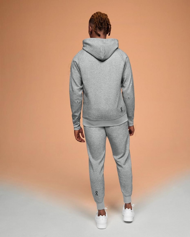 Grey On Men's Hoodie | USA_ON8924