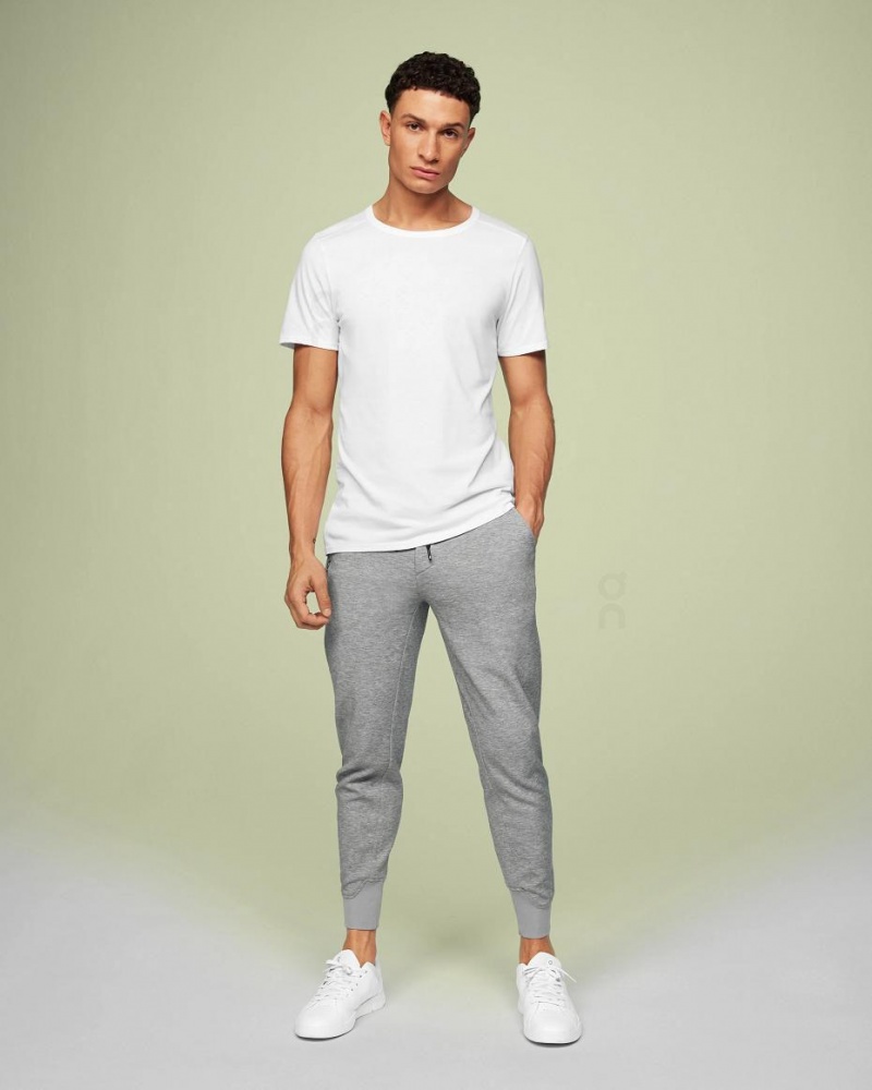 Grey On Sweat Men's Pants | USA_ON8251