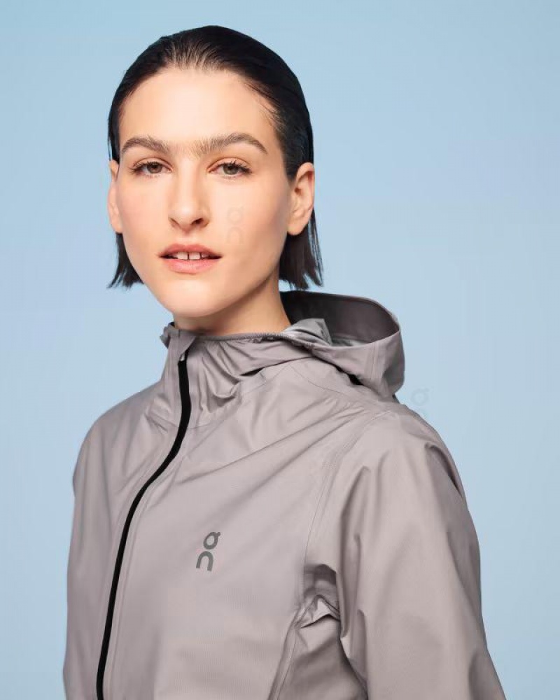 Grey On Waterproof Anorak Women's Jackets | USA_ON8775