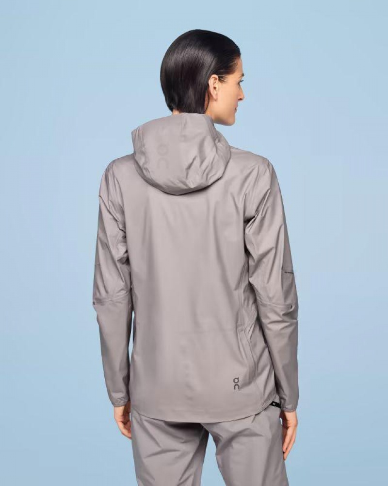 Grey On Waterproof Anorak Women's Jackets | USA_ON8775