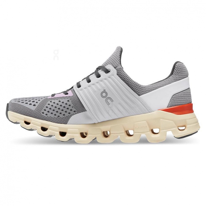 Grey / Beige On Cloudswift Women's Road Running Shoes | USA_ON8456