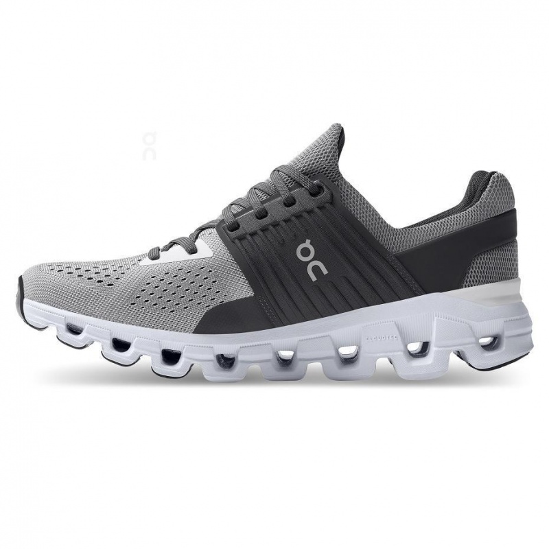 Grey / Black On Cloudswift Men's Road Running Shoes | USA_ON8960