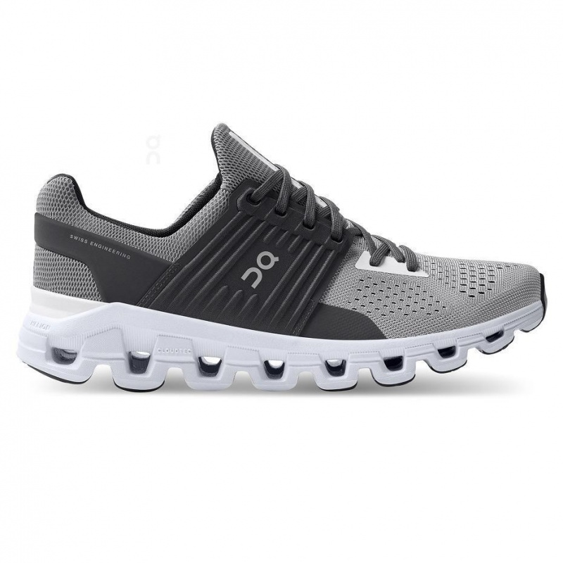 Grey / Black On Cloudswift Men\'s Road Running Shoes | USA_ON8960