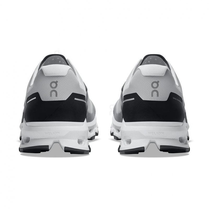Grey / Black On Cloudvista Men's Trail Running Shoes | USA_ON8758