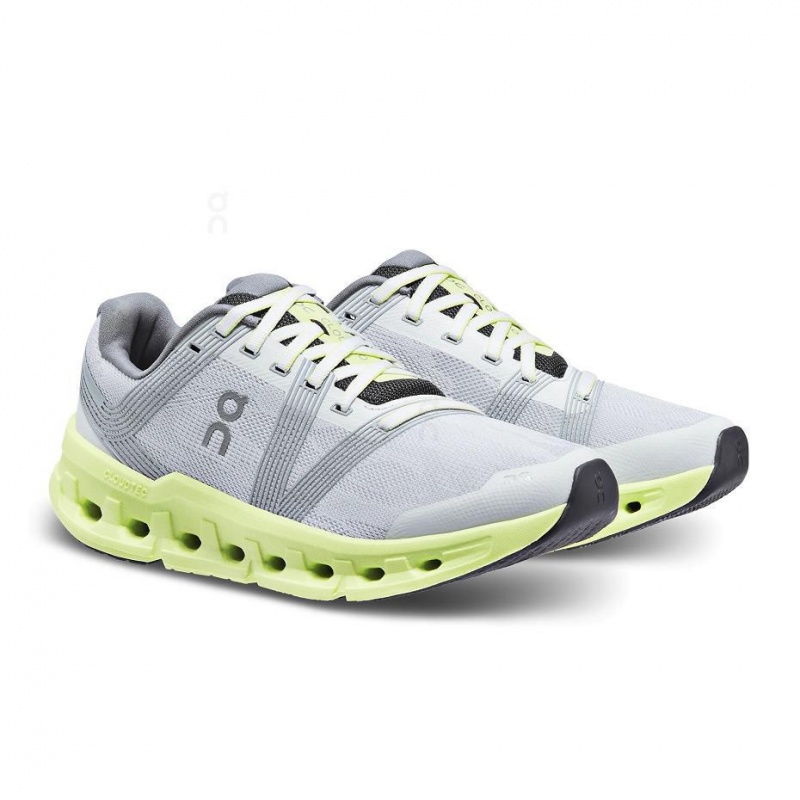 Grey / Green On Cloudgo Wide Women's Road Running Shoes | USA_ON8726
