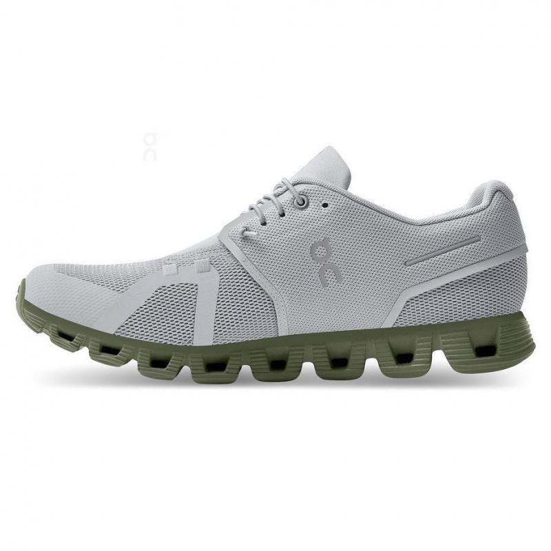 Grey / Olive On Cloud 5 Men's Sneakers | USA_ON8246