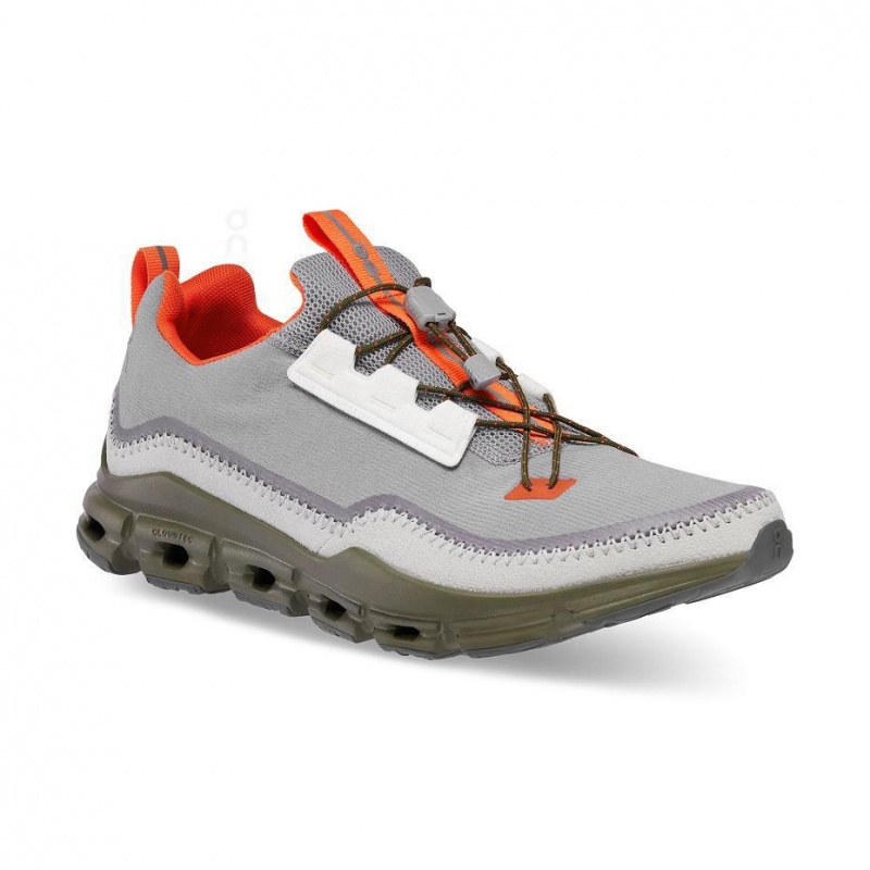 Grey / Olive On Cloudaway Men's Sneakers | USA_ON9164