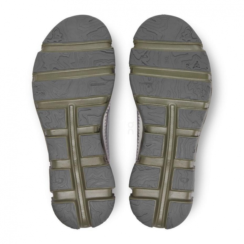 Grey / Olive On Cloudaway Men's Sneakers | USA_ON9164