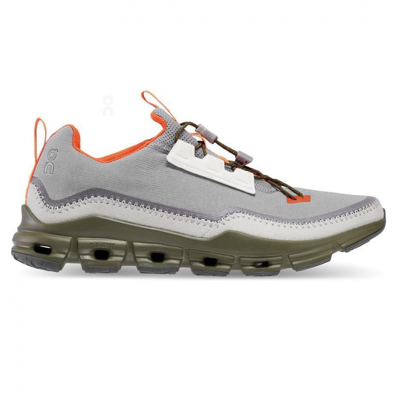 Grey / Olive On Cloudaway Men\'s Sneakers | USA_ON9164