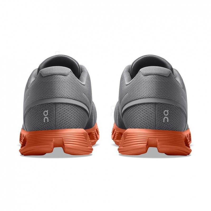 Grey / Orange On Cloud 5 Men's Sneakers | USA_ON8693