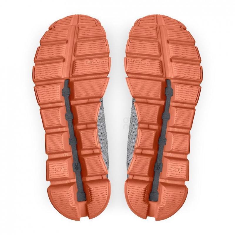 Grey / Orange On Cloud 5 Men's Sneakers | USA_ON8693