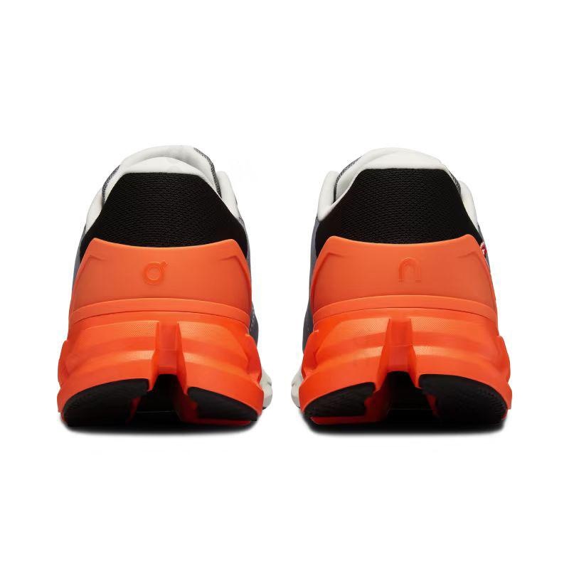 Grey / Orange On Cloudflyer 4 Men's Road Running Shoes | USA_ON8475