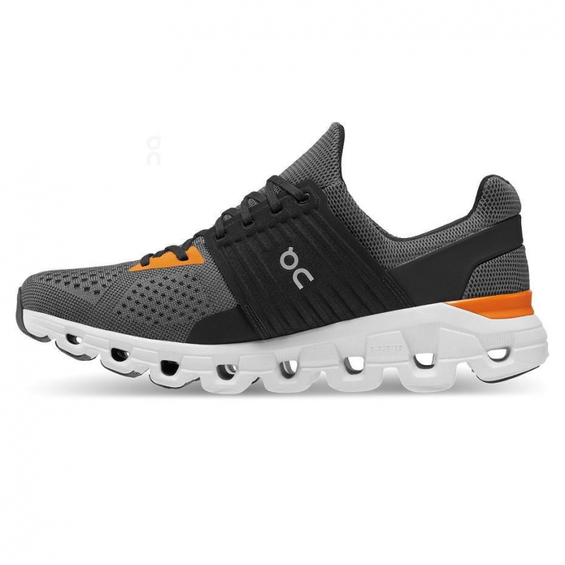Grey / Orange On Cloudswift Men's Road Running Shoes | USA_ON8603