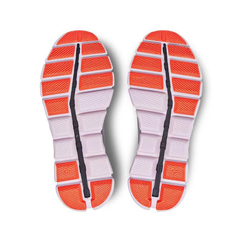 Grey / Purple On Cloud X 3 Women's Road Running Shoes | USA_ON9058
