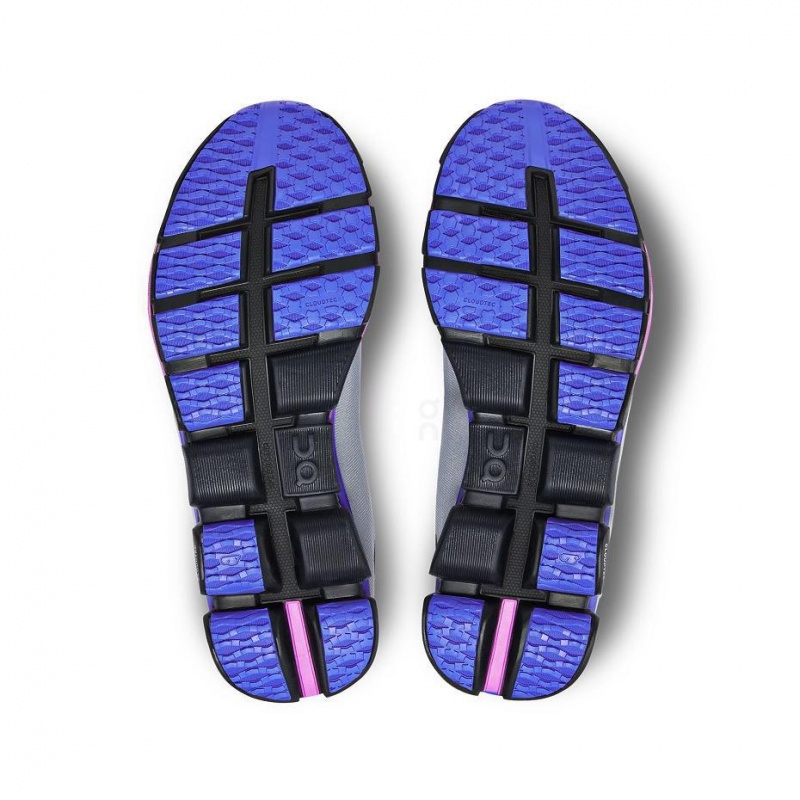 Grey / Purple On Cloudflash Sensa Men's Road Running Shoes | USA_ON8249