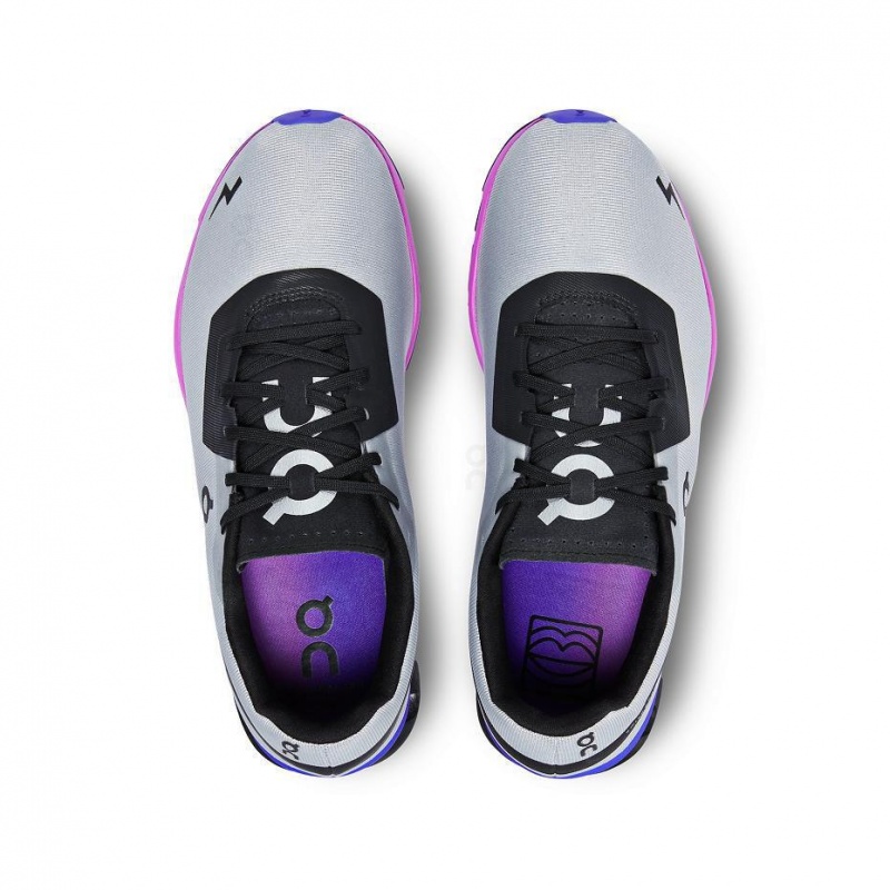 Grey / Purple On Cloudflash Sensa Women's Sneakers | USA_ON8829