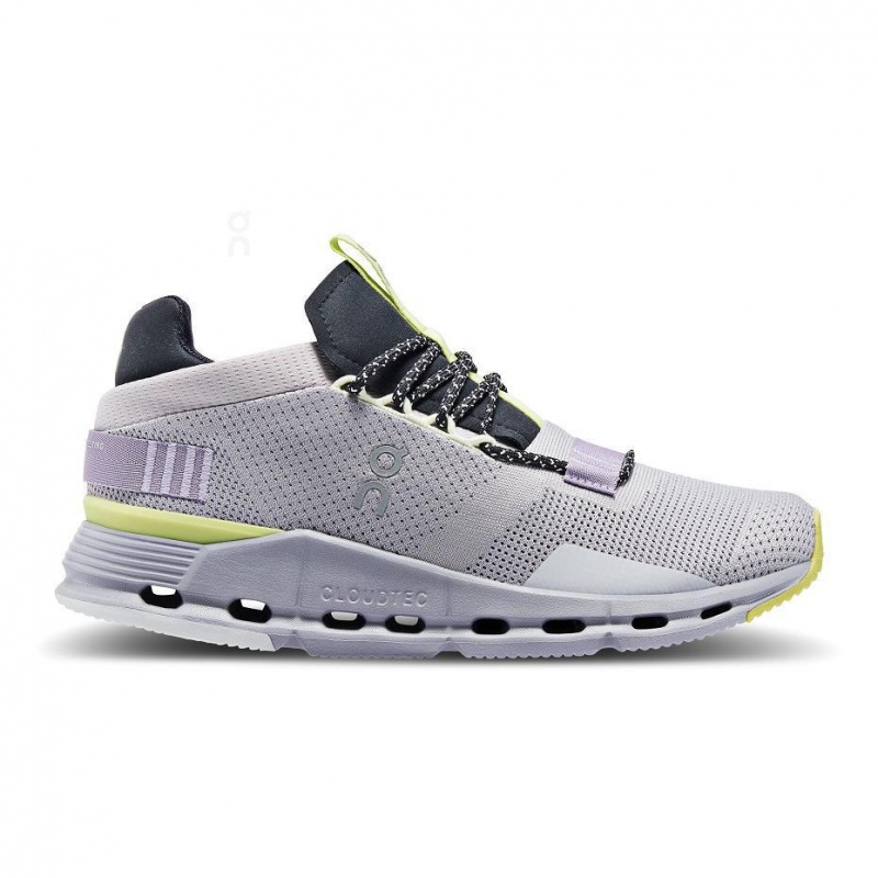 Grey / Purple On Cloudnova Women\'s Sneakers | USA_ON8873