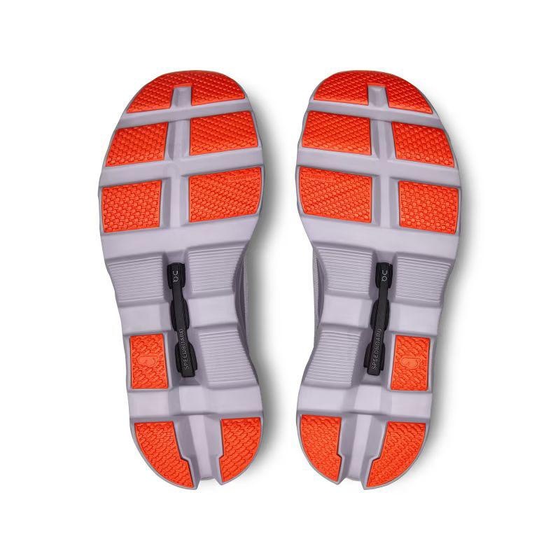 Grey / Red On Cloudmonster Men's Road Running Shoes | USA_ON8567