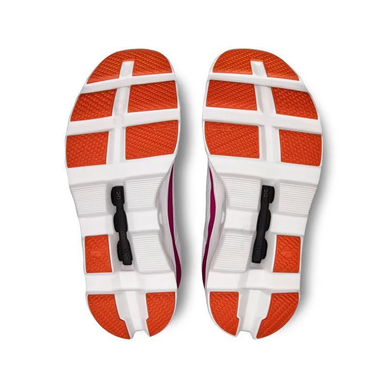Grey / Red On Cloudmonster Women's Road Running Shoes | USA_ON8755