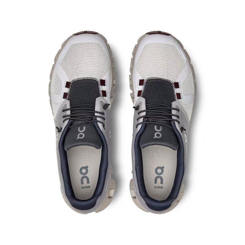 Grey / Red / Black On Cloud 5 Women's Sneakers | USA_ON9026