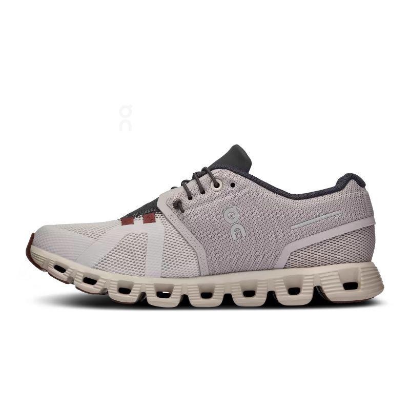 Grey / Red / Black On Cloud 5 Women's Sneakers | USA_ON9026