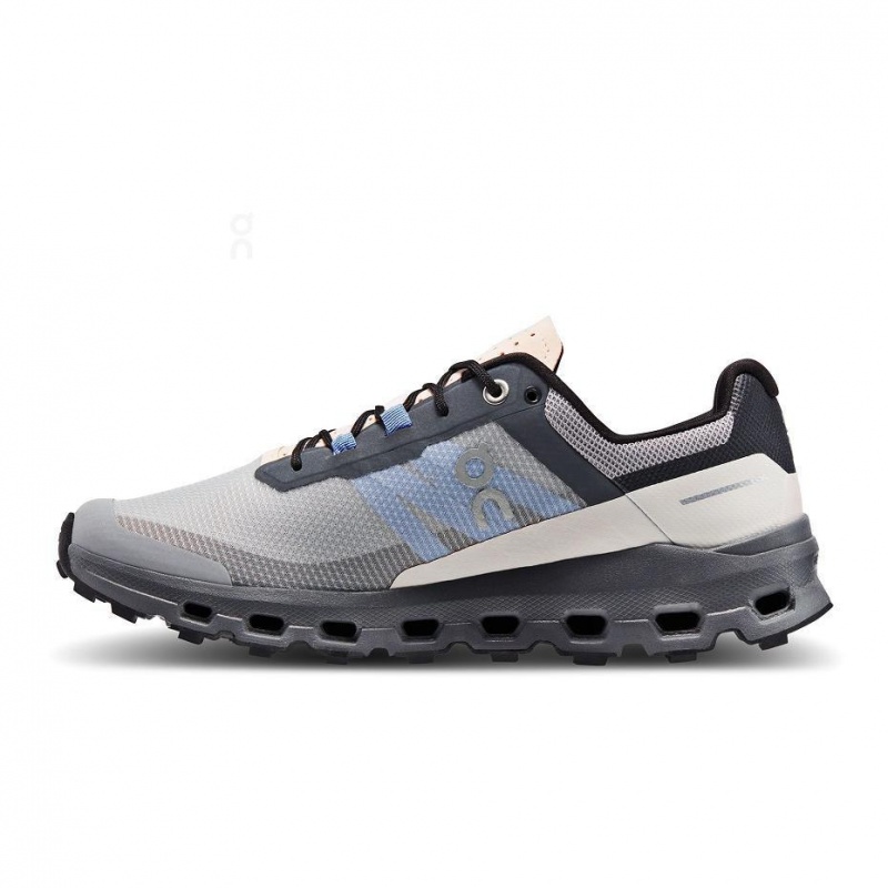 Grey / Rose On Cloudvista Women's Trail Running Shoes | USA_ON8762