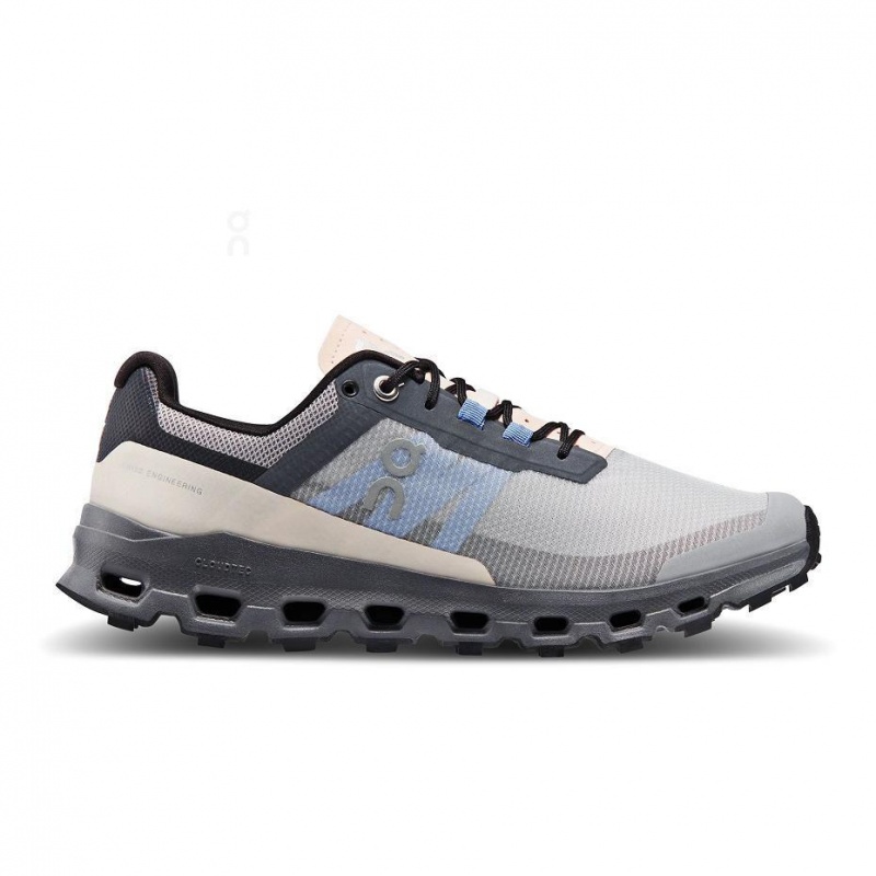 Grey / Rose On Cloudvista Women\'s Trail Running Shoes | USA_ON8762