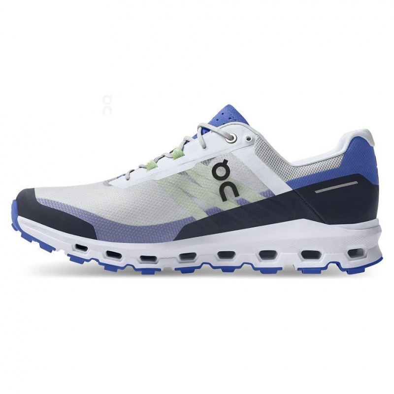 Grey / Royal On Cloudvista Men's Trail Running Shoes | USA_ON9080