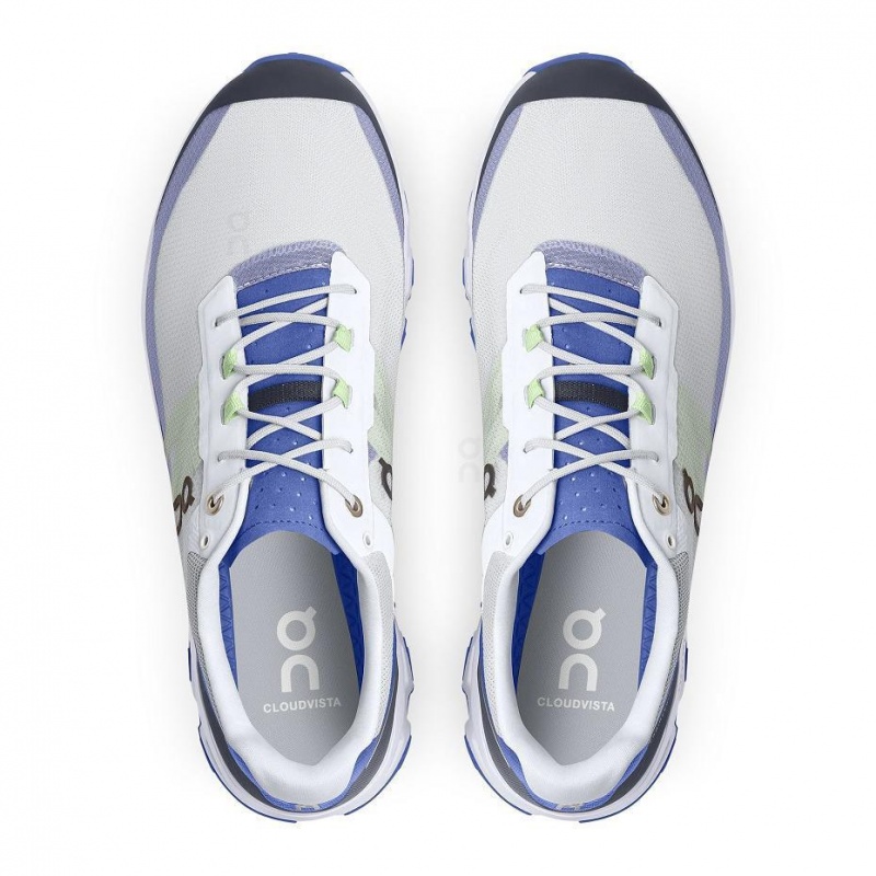 Grey / Royal On Cloudvista Men's Trail Running Shoes | USA_ON9080