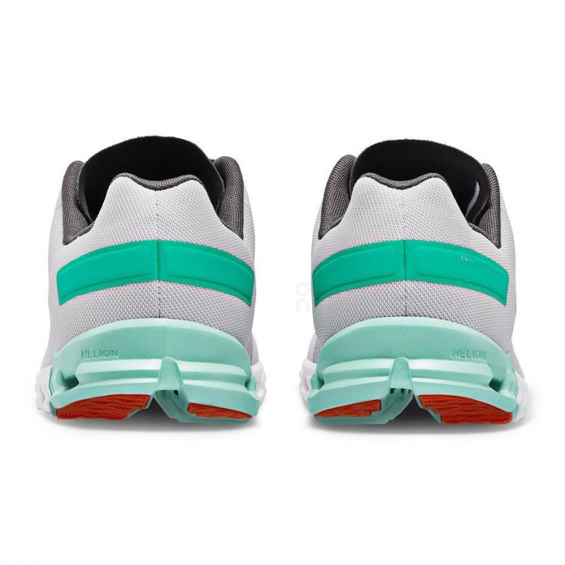 Grey / Turquoise On Cloudflow Men's Road Running Shoes | USA_ON8189