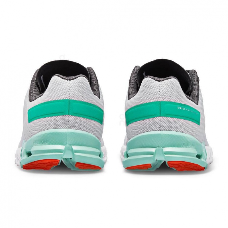 Grey / Turquoise On Cloudflow Women's Road Running Shoes | USA_ON1172