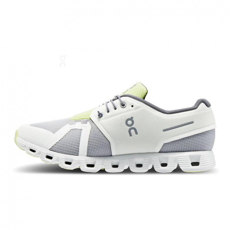 Grey / Yellow On Cloud 5 Push Men's Sneakers | USA_ON8200