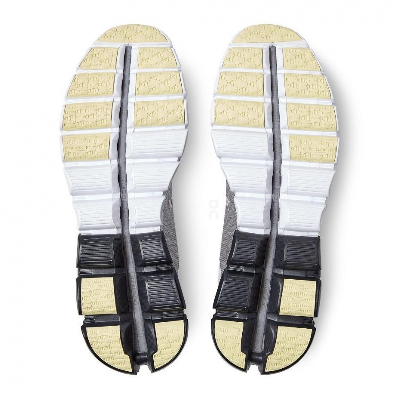 Grey / Yellow On Cloudflow Men's Road Running Shoes | USA_ON8457