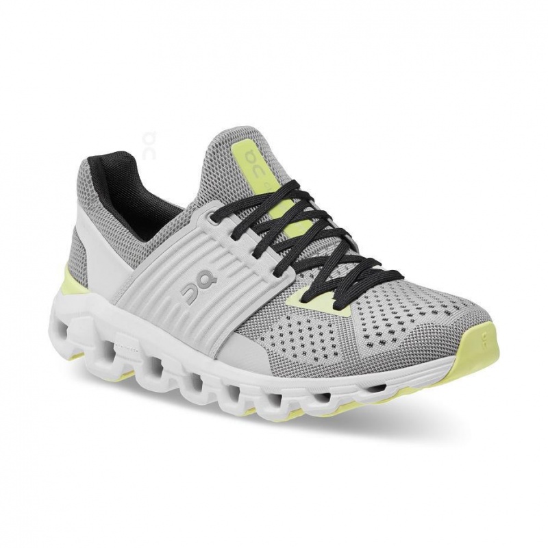 Grey / Yellow On Cloudswift Women's Road Running Shoes | USA_ON8122