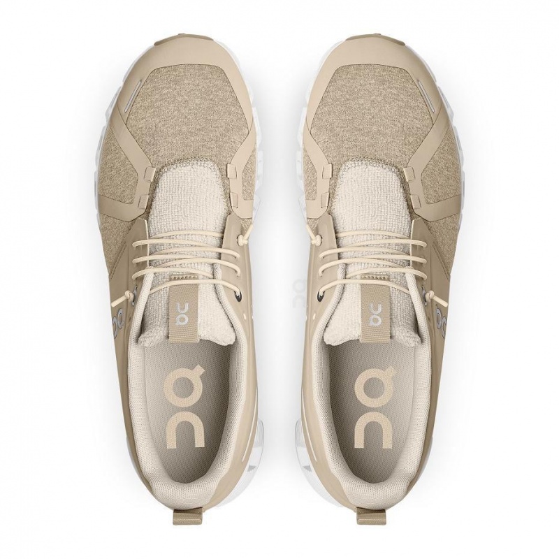 Khaki On Cloud 5 Terry Men's Sneakers | USA_ON8866