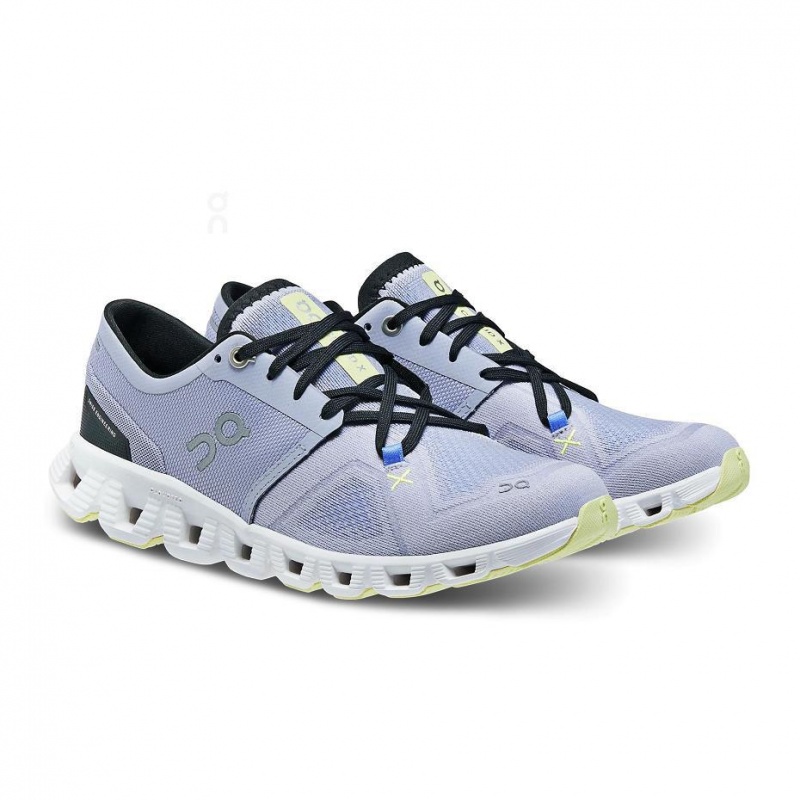 Light Blue On Cloud X 3 Women's Road Running Shoes | USA_ON8884