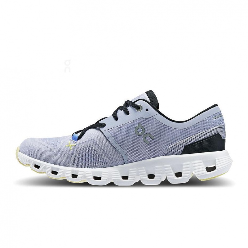 Light Blue On Cloud X 3 Women's Road Running Shoes | USA_ON8884