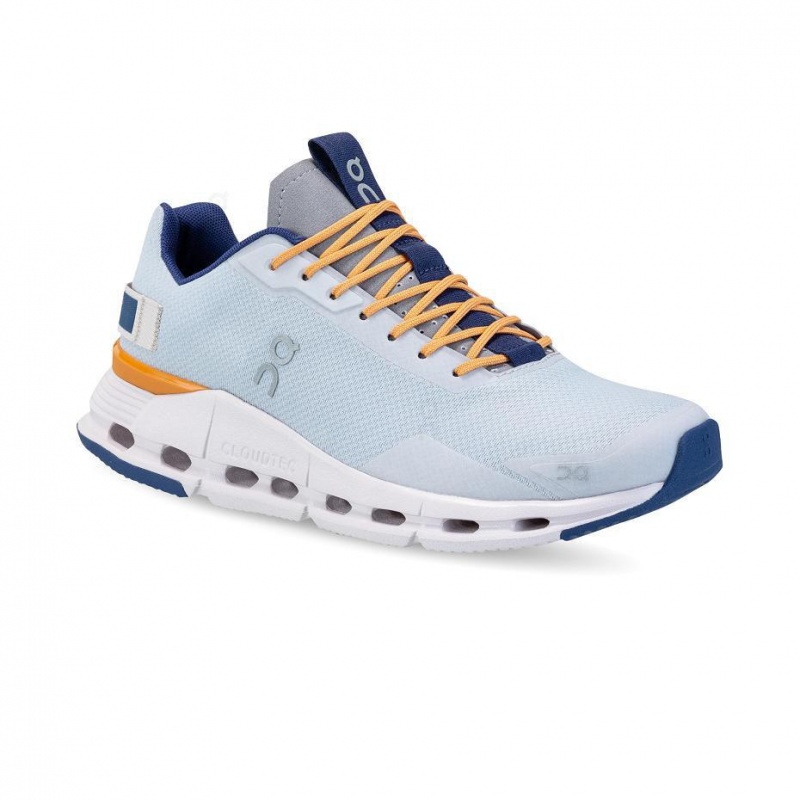 Light Blue On Cloudnova Form Women's Sneakers | USA_ON8443