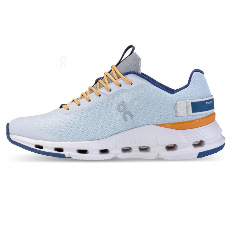 Light Blue On Cloudnova Form Women's Sneakers | USA_ON8443