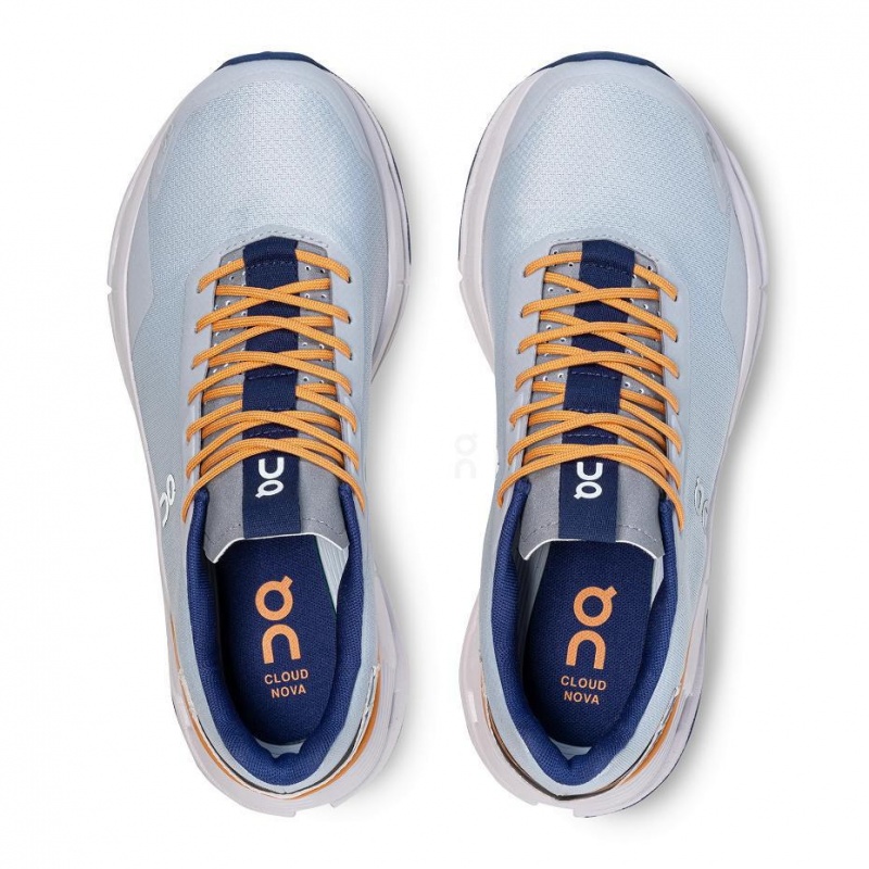 Light Blue On Cloudnova Form Women's Sneakers | USA_ON8443