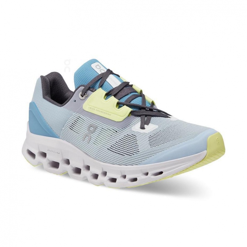 Light Blue On Cloudstratus Women's Road Running Shoes | USA_ON8241