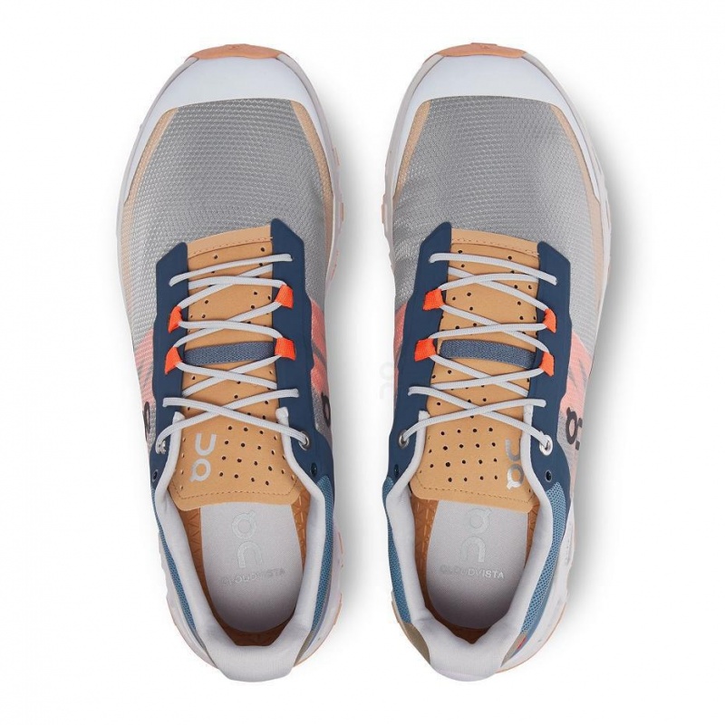 Multicolor On Cloudvista Men's Trail Running Shoes | USA_ON8179